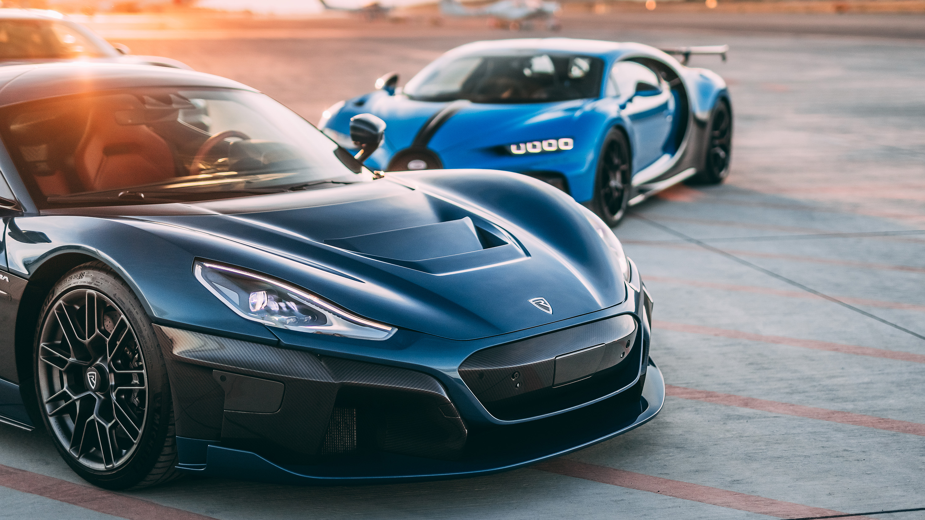 Rimac shop buying bugatti